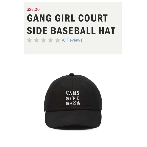 🏁VANS⚡️ Girl Gang Baseball Cap ✨NEW✨ with 🏷tags! - Picture 3 of 8